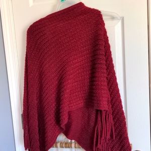 Beautiful knit poncho